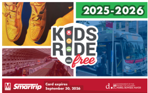 kids ride free logo