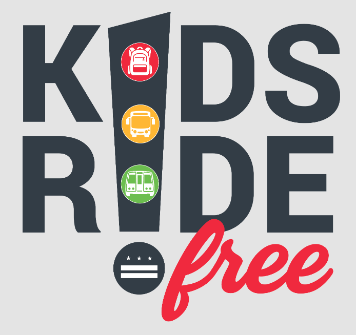 kids ride free logo